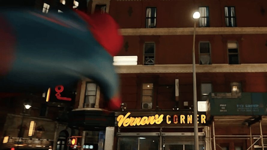 Spider-Man city night Vernon's Corner Spider-Man city night Vernon's Corner
