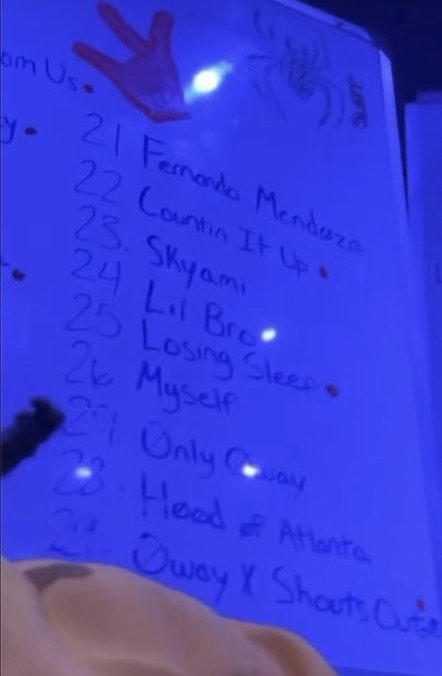 Slime Language 3 rumored tracklist (photo 2 of 2)