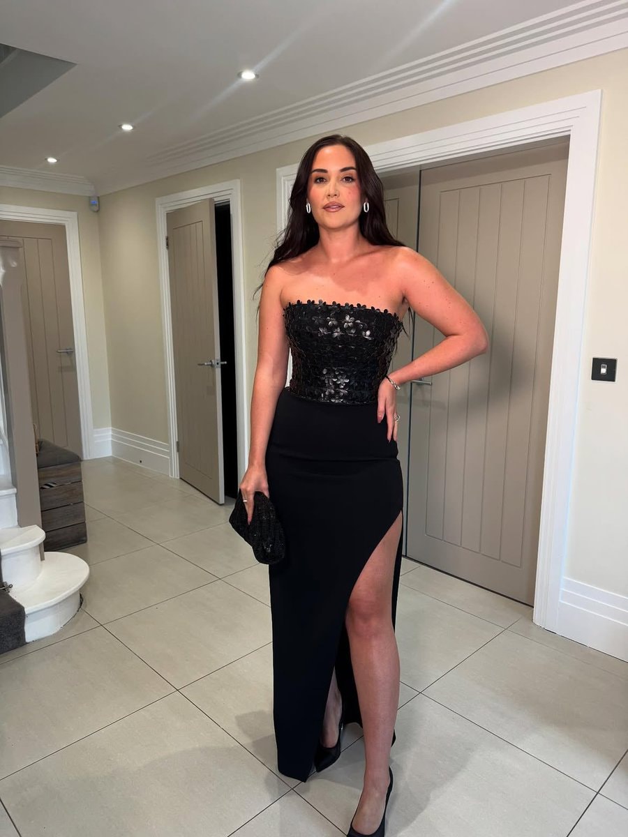 Jacqueline Jossa in black gown Jacqueline Jossa in black gown