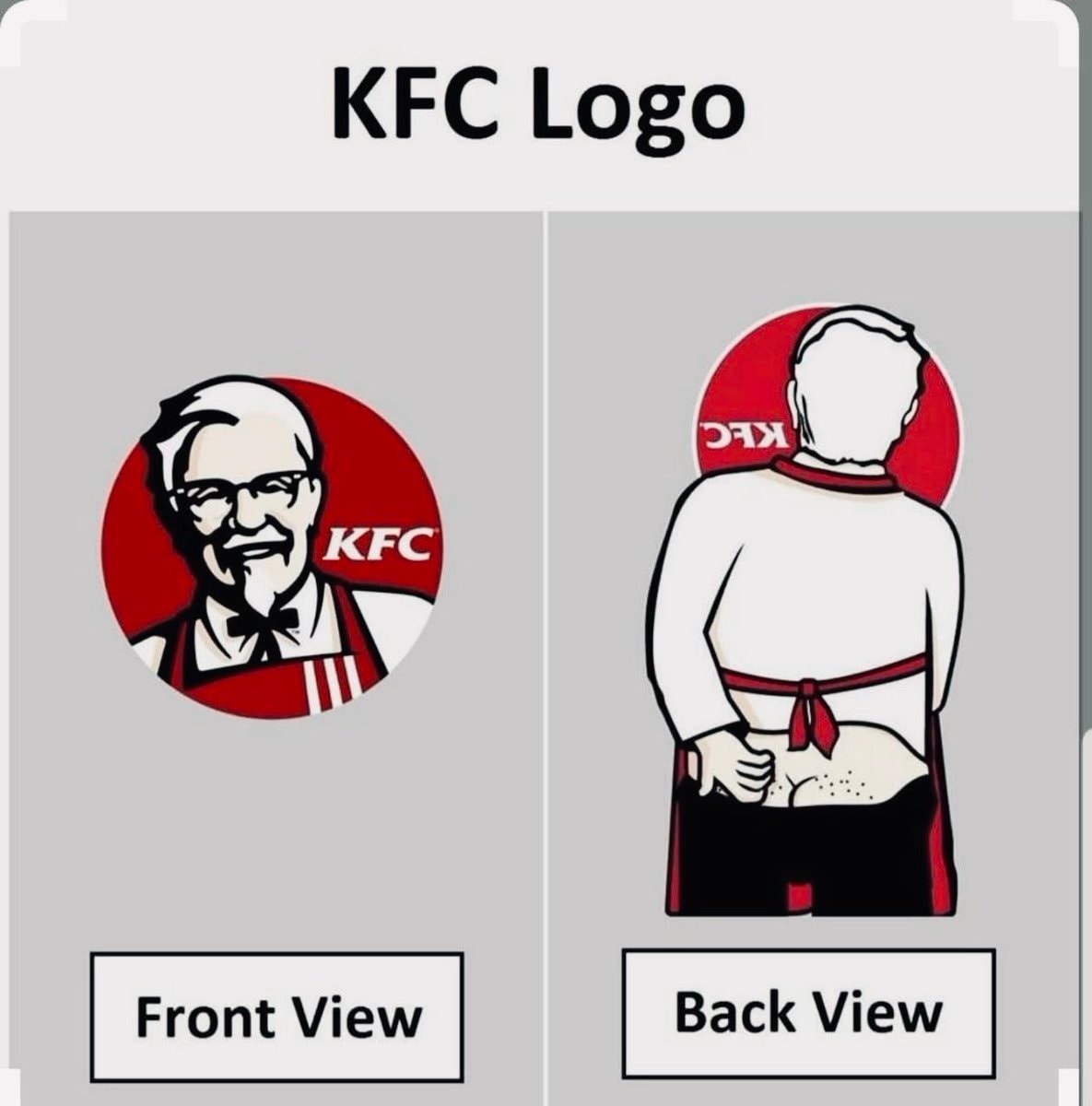 KFC from the back