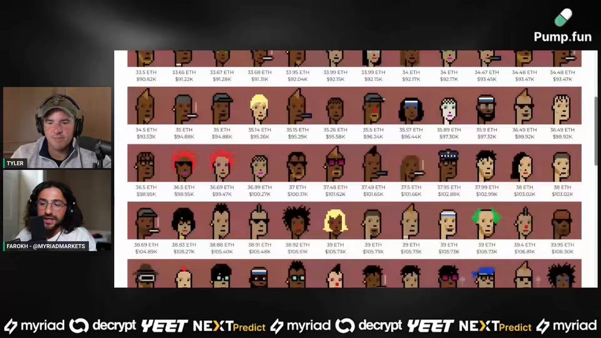Farokh and Tyler on CryptoPunks vs PUMP