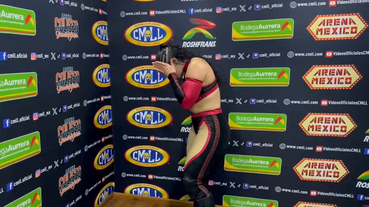 Britt Baker CMLL announcement Britt Baker CMLL announcement