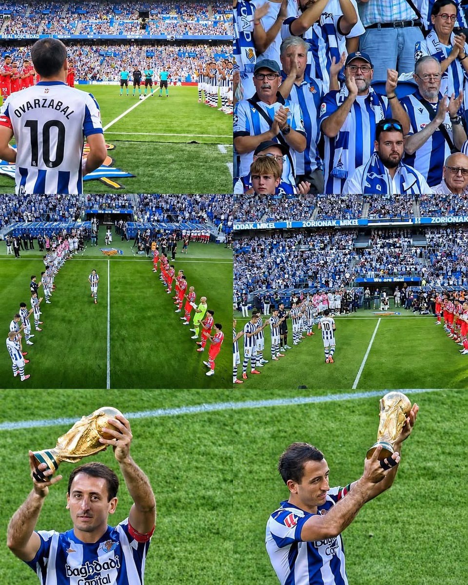 Mikel Oyarzabal World Cup celebration