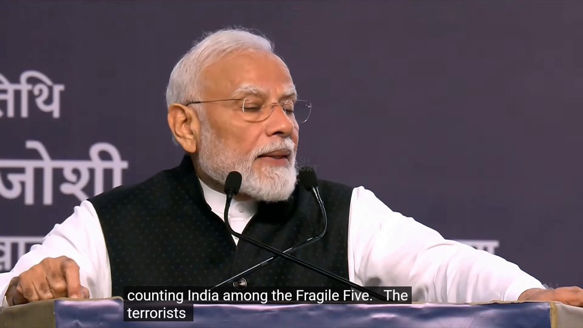 Narendra Modi on Pakistan security