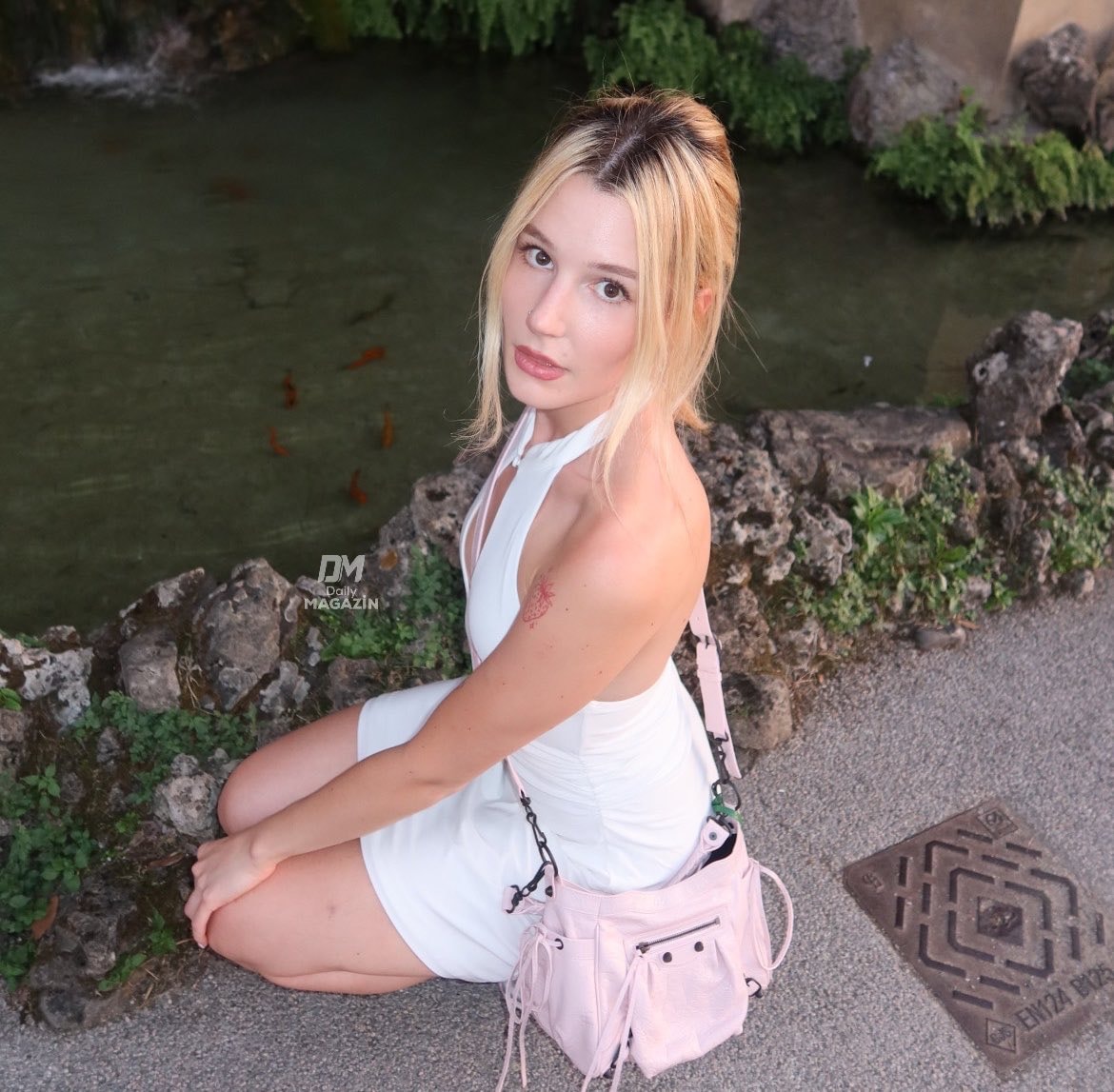 Lidya Pınar Milan vacation photos