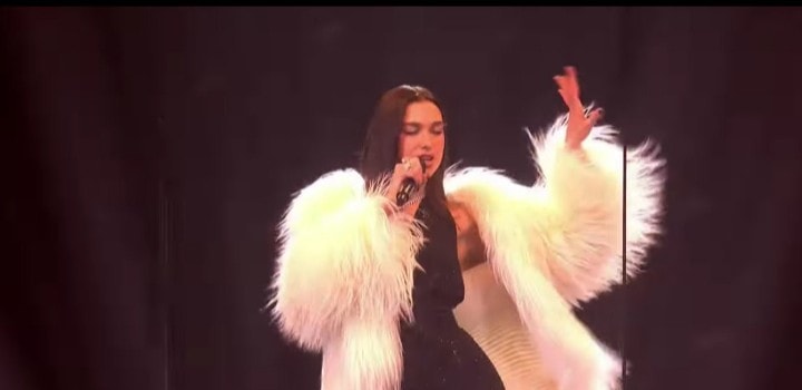 Dua Lipa BRITs Performance (photo 2 of 2)