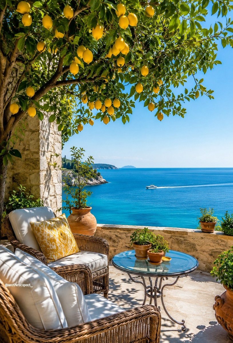 Italy ocean view