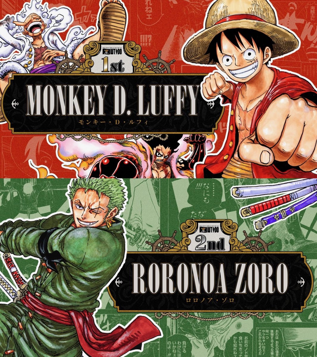 ONE PIECE Worldwide Popularity Poll Top 10 (photo 1 of 4)