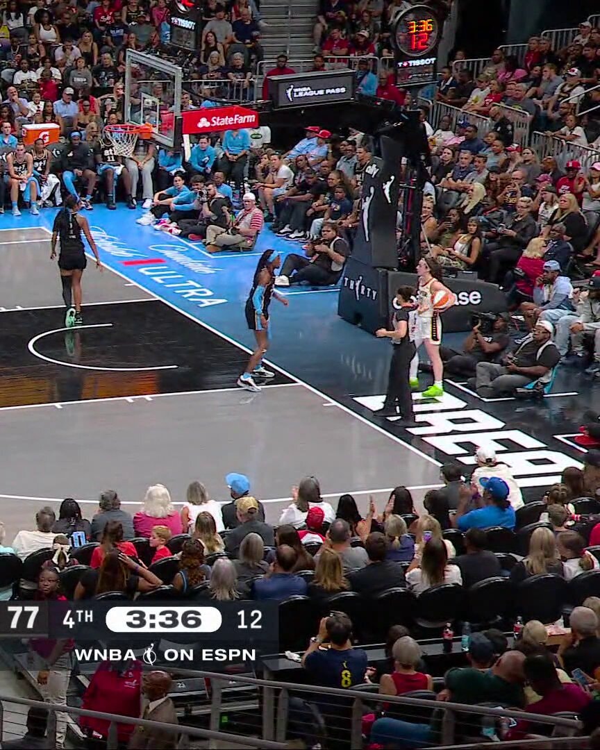 Sophie Cunningham bucket and foul WNBA