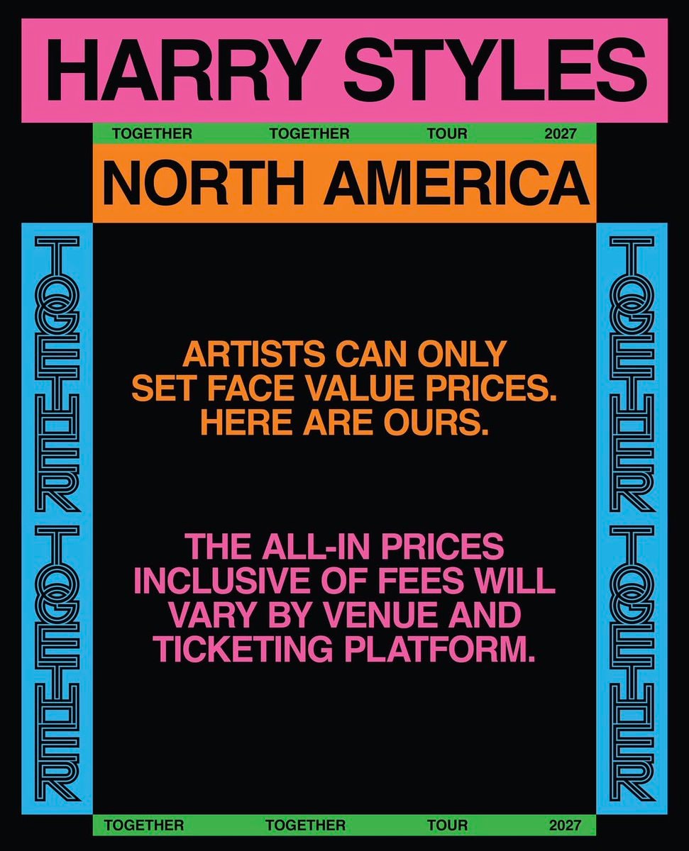 Harry Styles Together, Together tour announcement (photo 3 of 4)