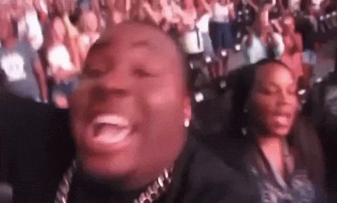 man face reaction