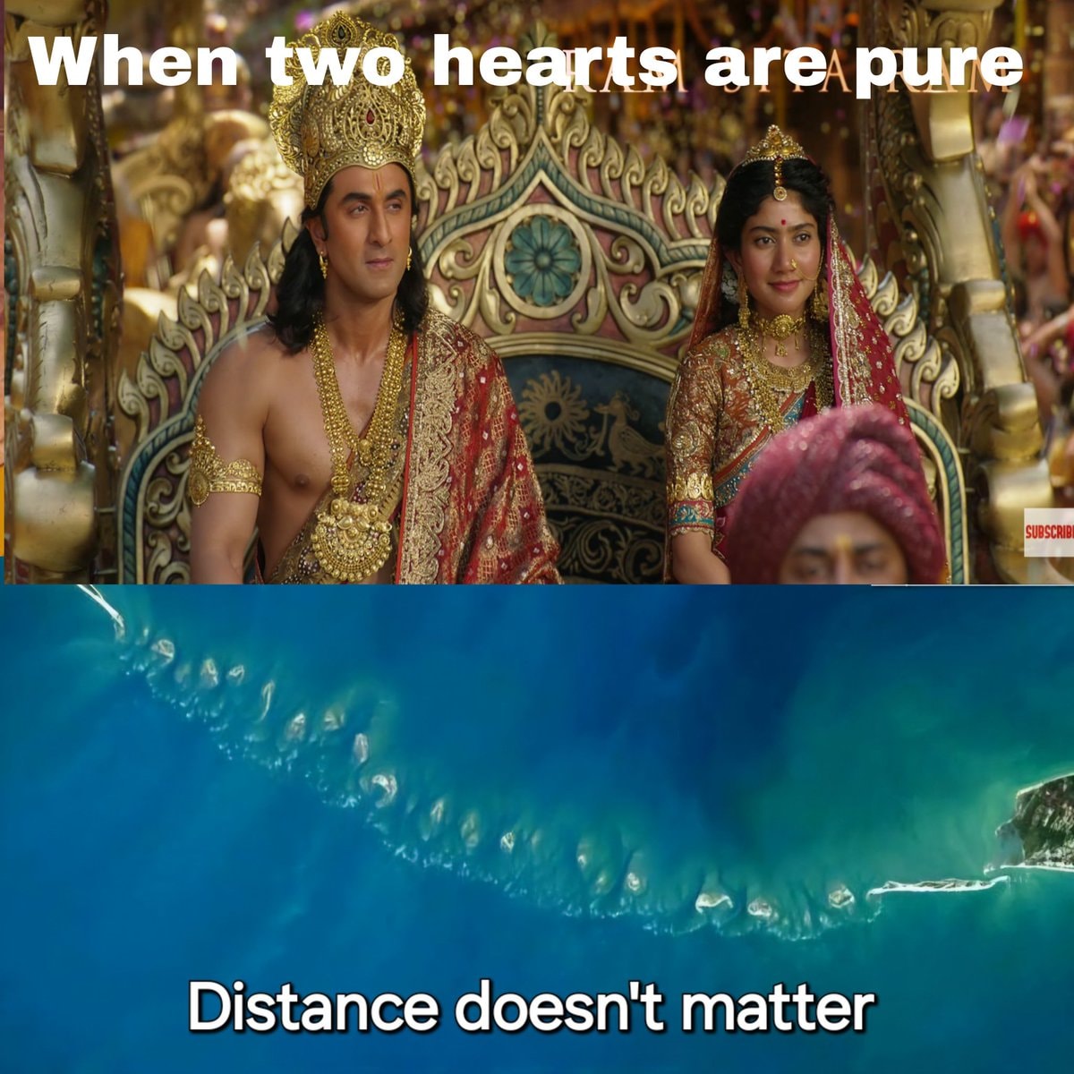 When two hearts are pure