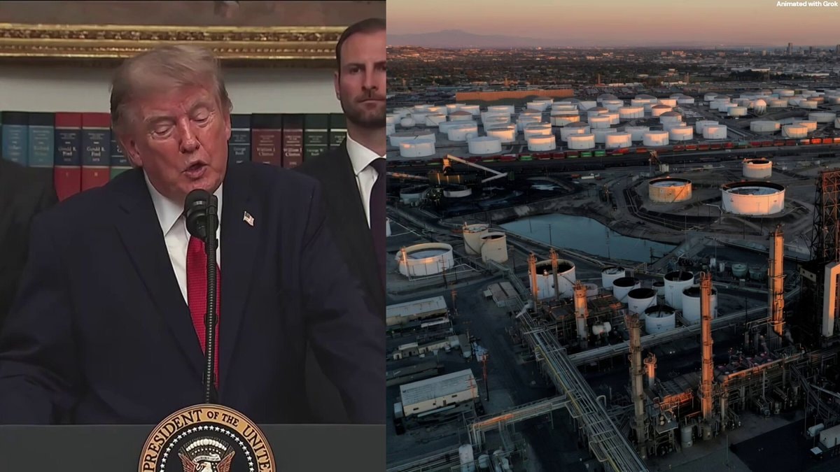 Trump meets oil executives Venezuela deal