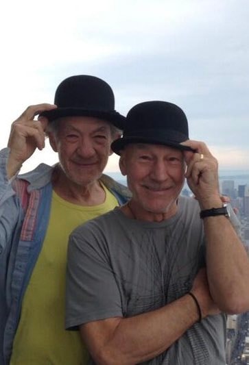 Ian McKellen tribute to Patrick Stewart