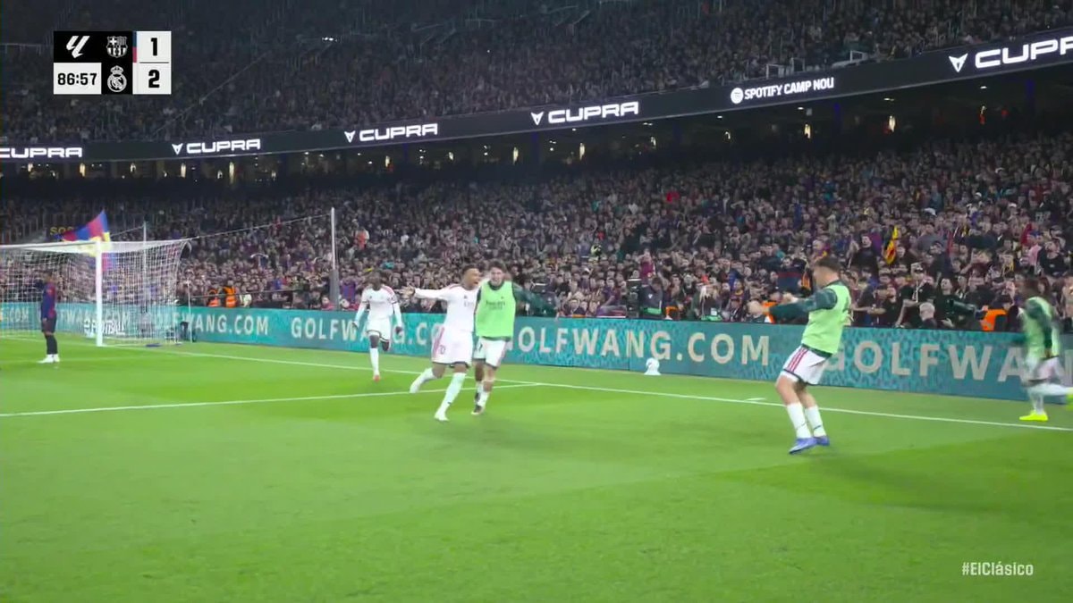 Mbappe brace stuns Barcelona in 2-1 Real Madrid win