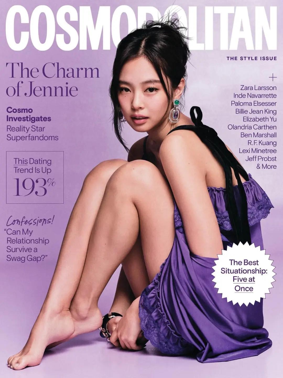 JENNIE Cosmopolitan US Fall 2026 cover (photo 3 of 4)