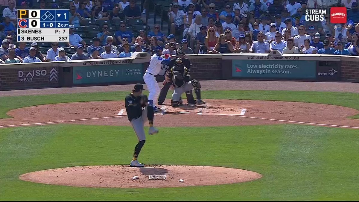 Michael Busch Cubs home run