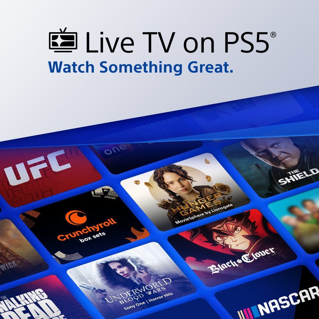 PS5 Live TV with UFC and The Hunger Games PS5 Live TV with UFC and The Hunger Games