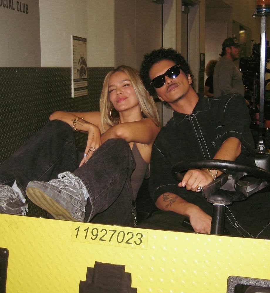 Karol G and Bruno Mars Still set