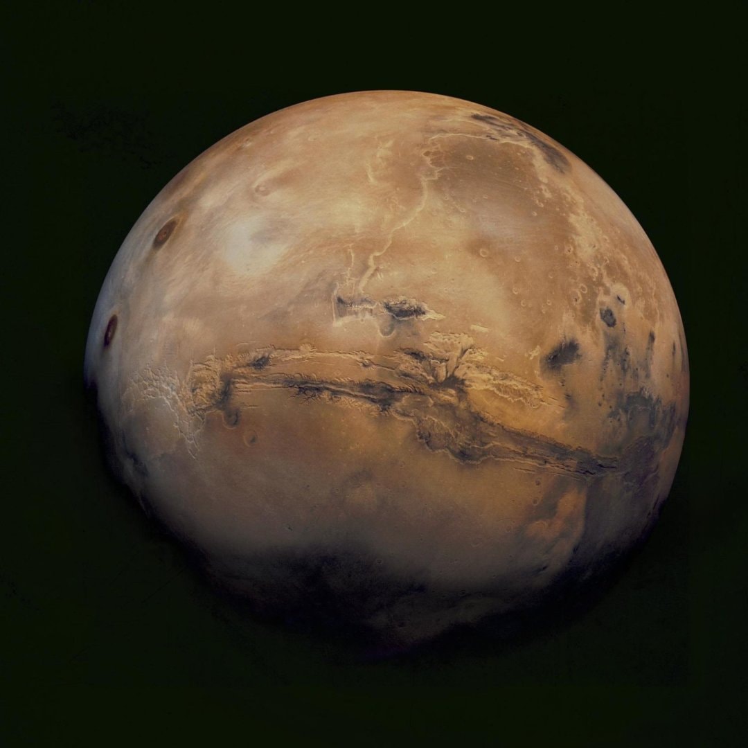 Mars thermal anomaly discovery