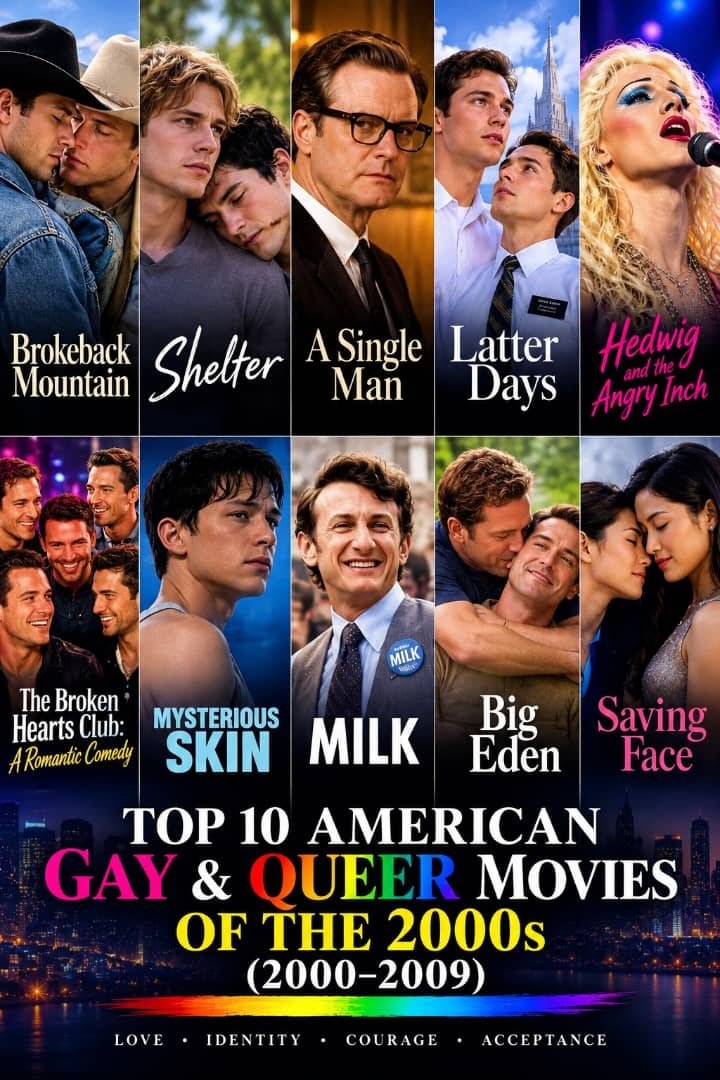 Top 10 American gay & queer movies of the 2000s