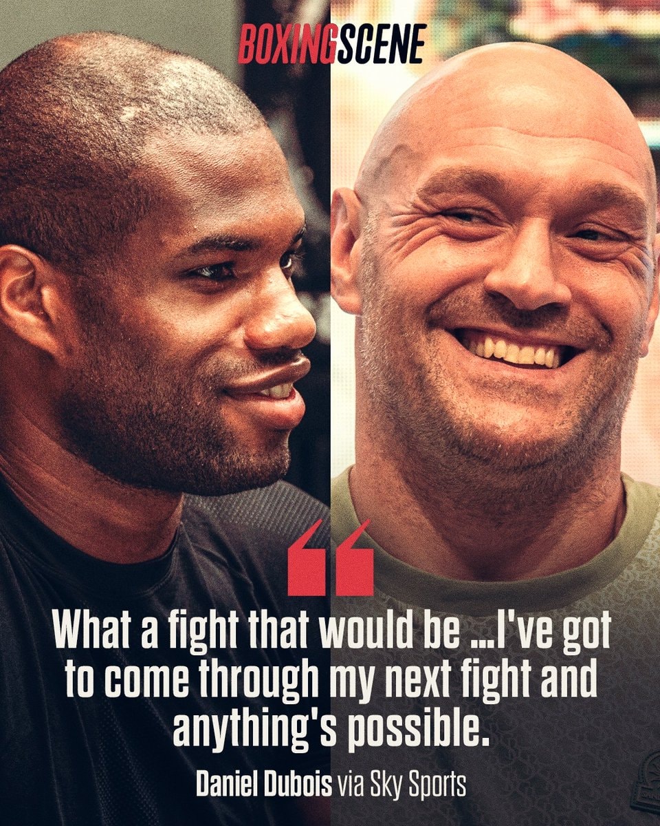 Daniel Dubois vs Tyson Fury