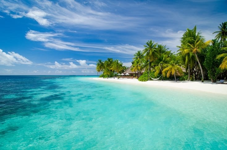 Maldives tropical paradise