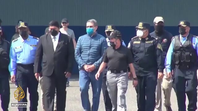 Juan Orlando Hernández returns to Honduras