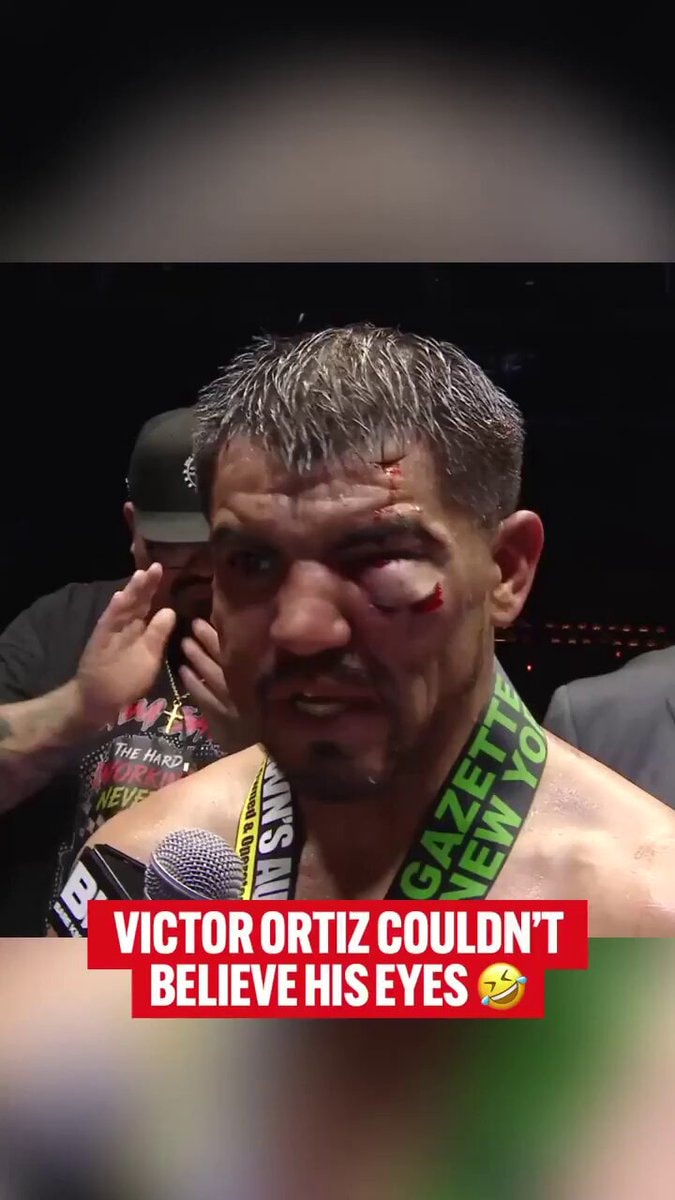Victor Ortiz post-fight interview