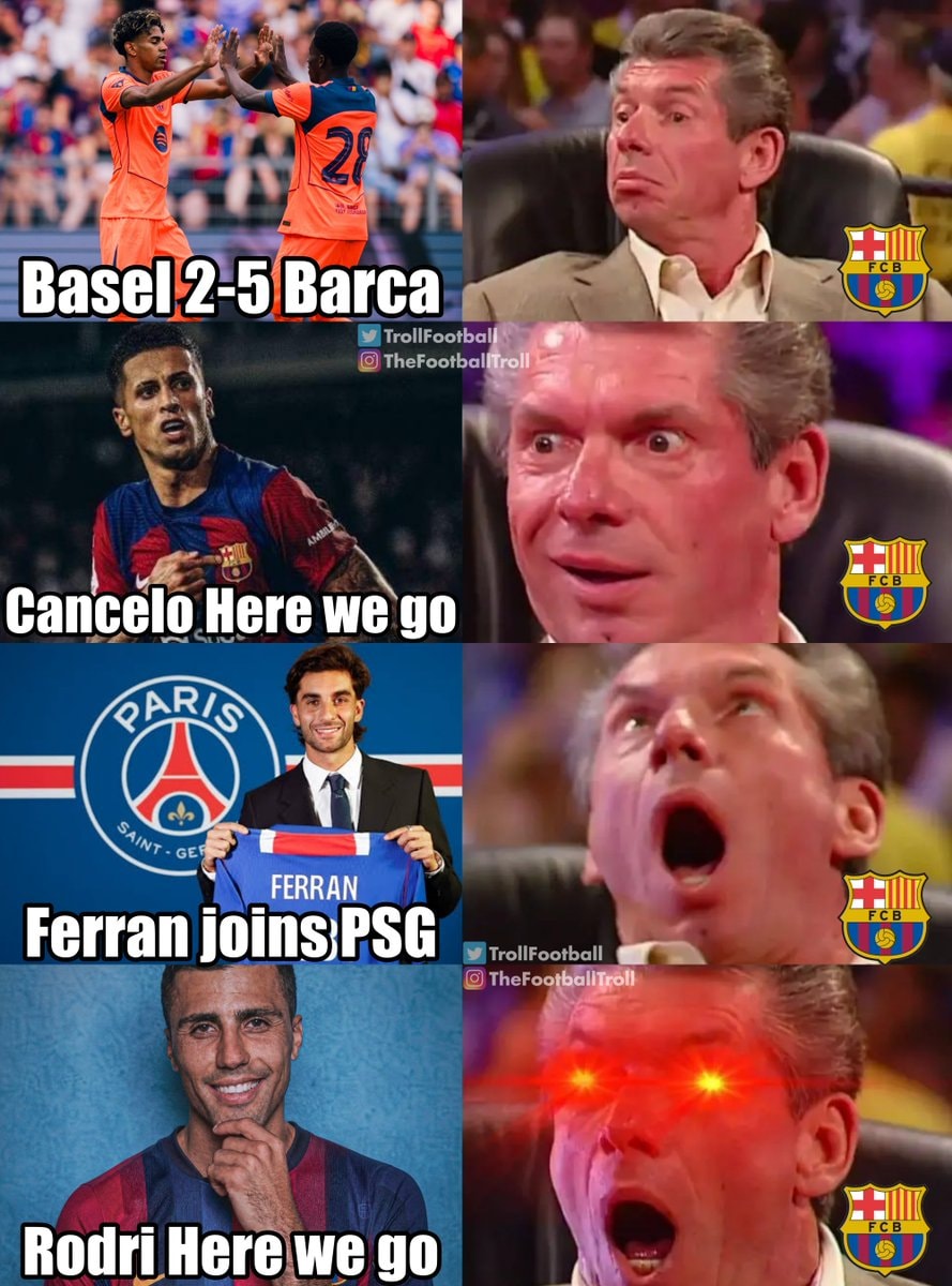 Vince McMahon Barcelona transfers