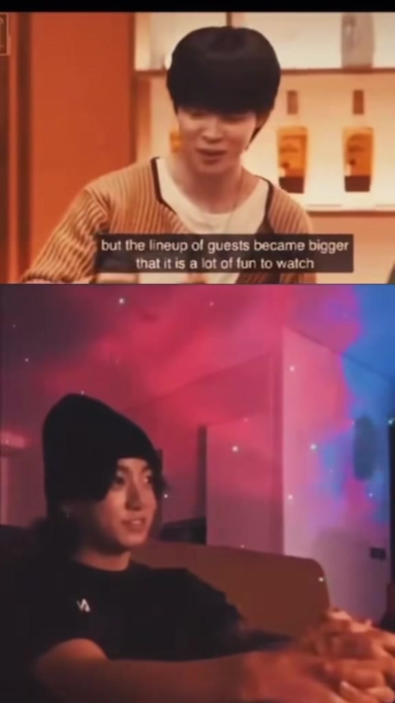 Jungkook and Jimin interview quote