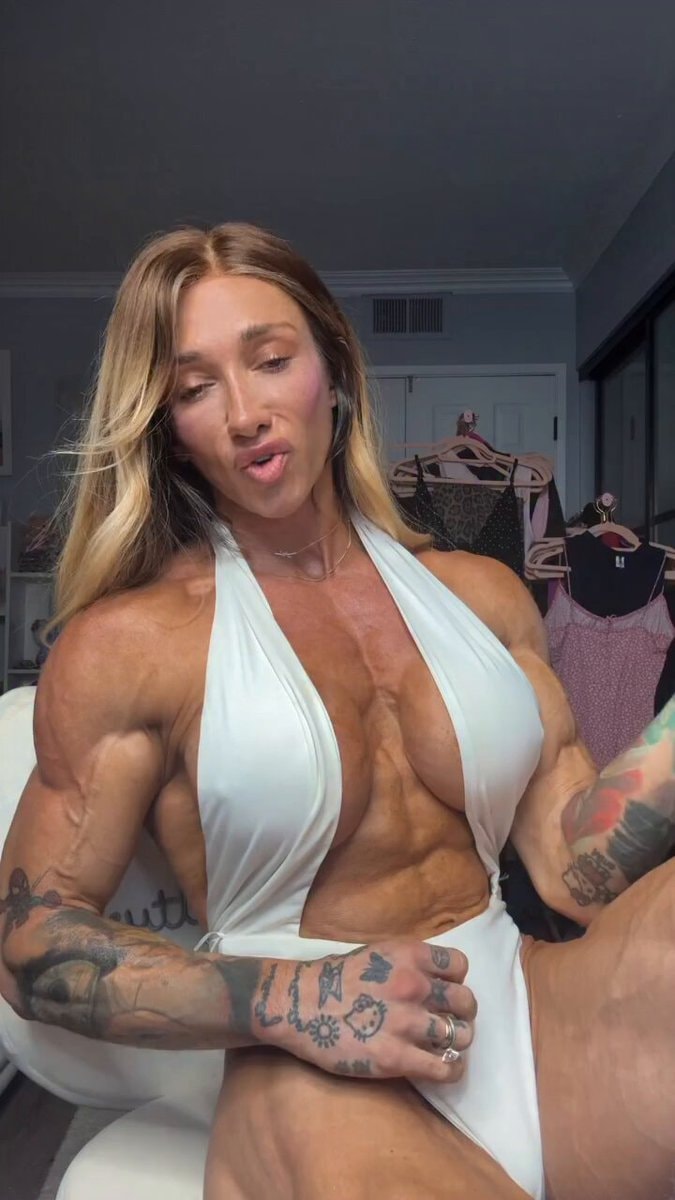 muscular woman