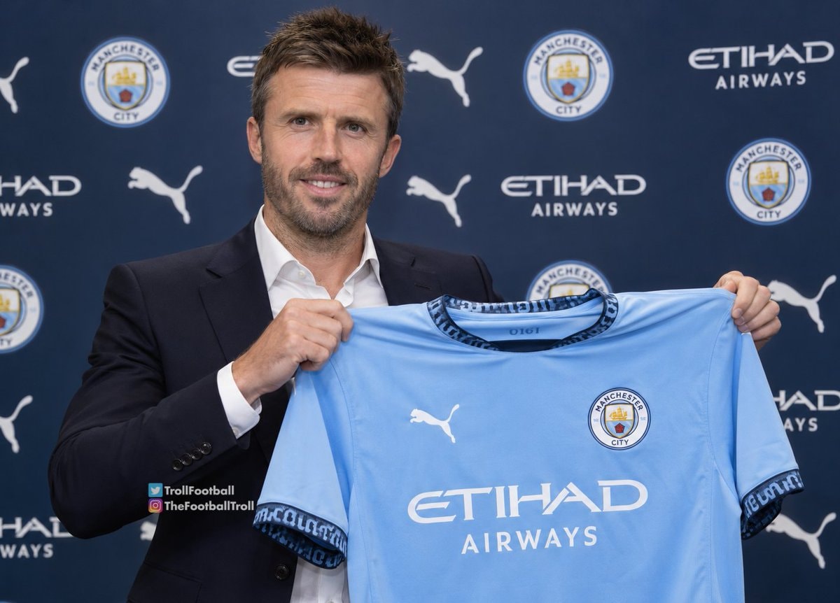 Michael Carrick Man City manager joke