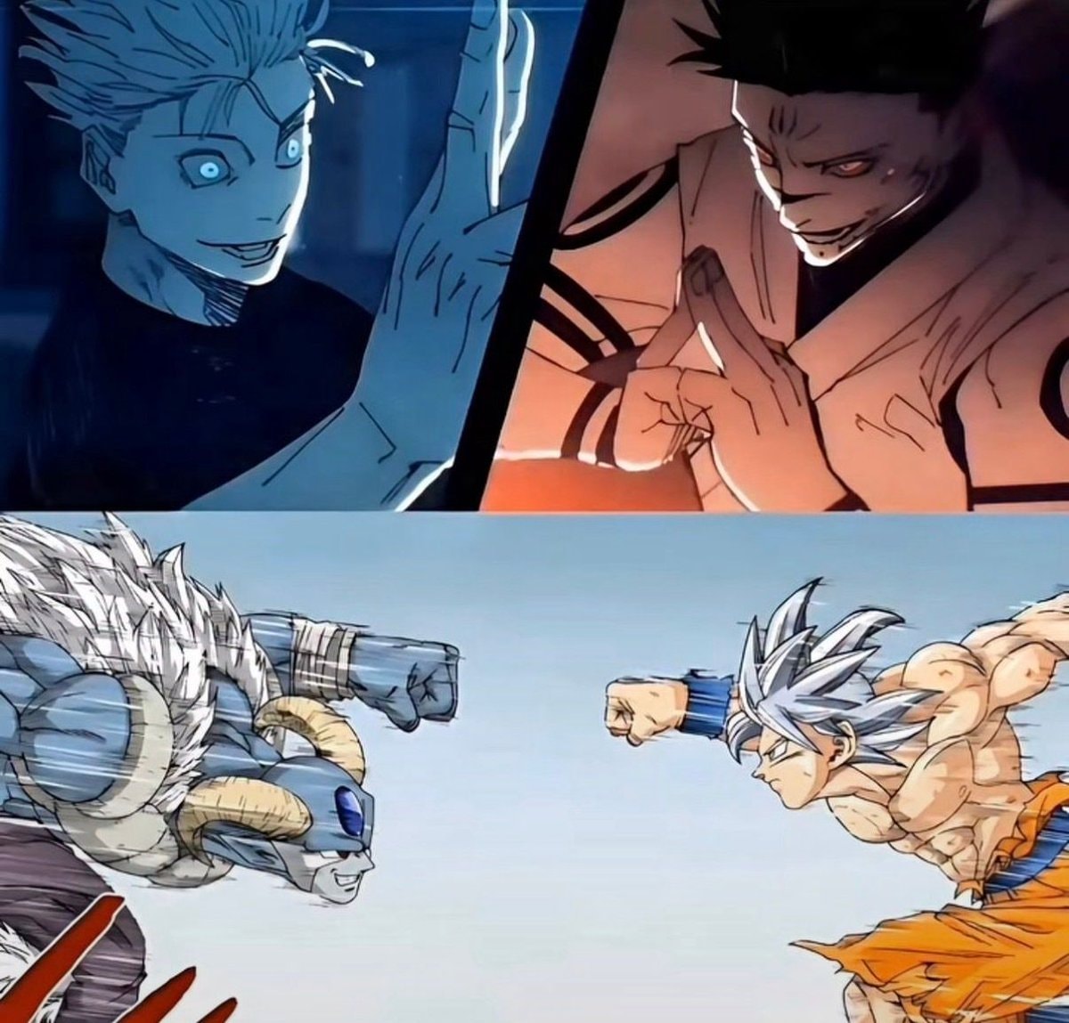Gojo Sukuna vs Goku Ultra Instinct