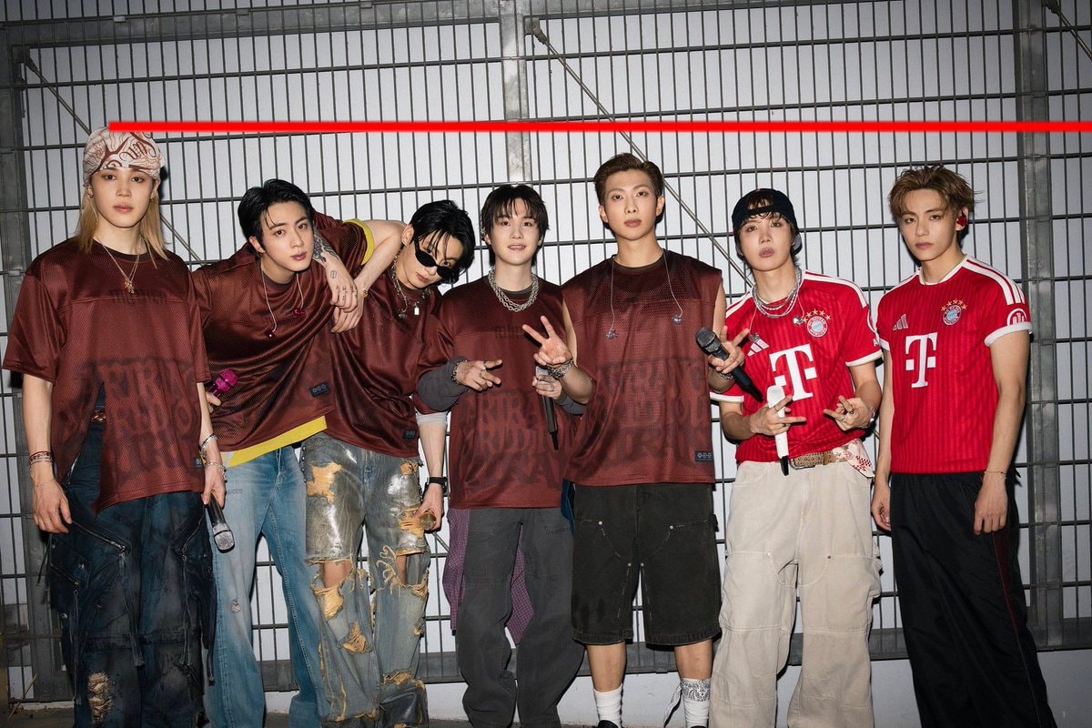 Haaland BTS photo