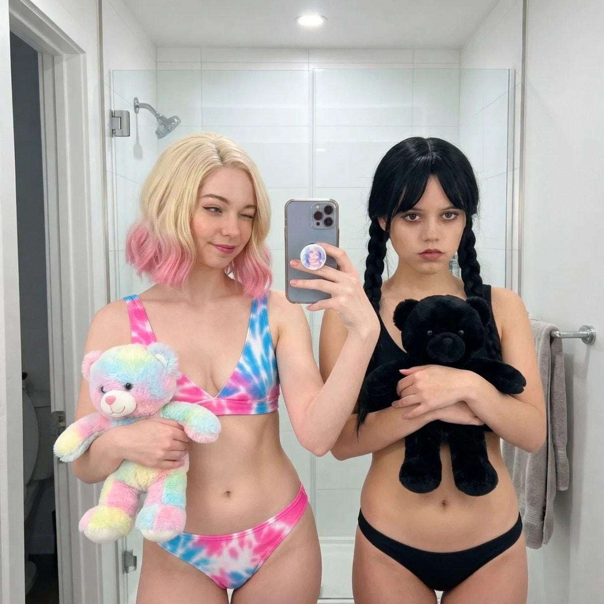 Jenna Ortega Emma Myers internet reaction (photo 2 of 2)