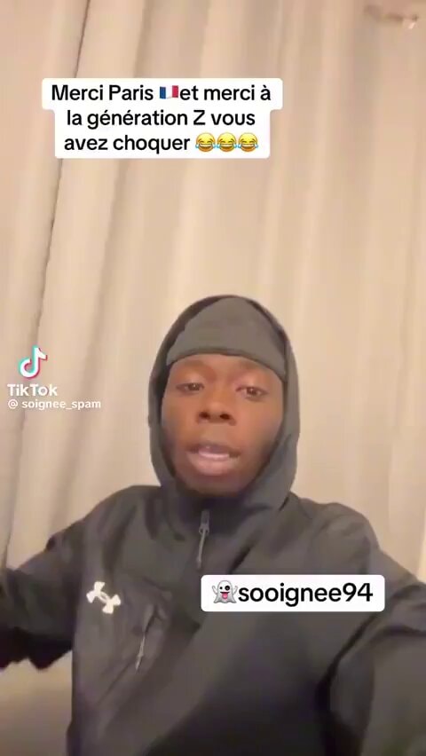 Paris riots reaction thanks Gen Z