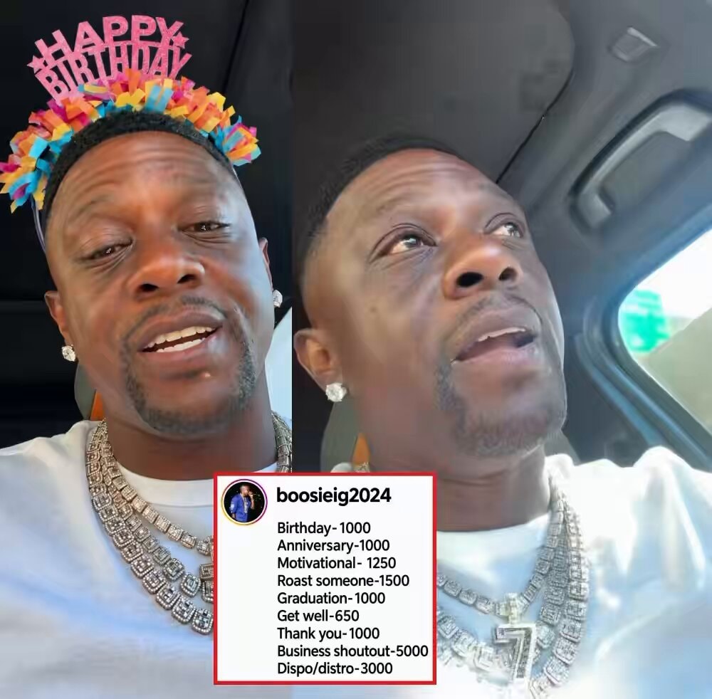 Boosie Badazz birthday and roast prices Boosie Badazz birthday and roast prices