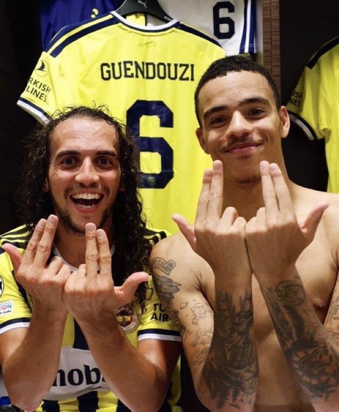 Matteo Guendouzi and Mason Greenwood