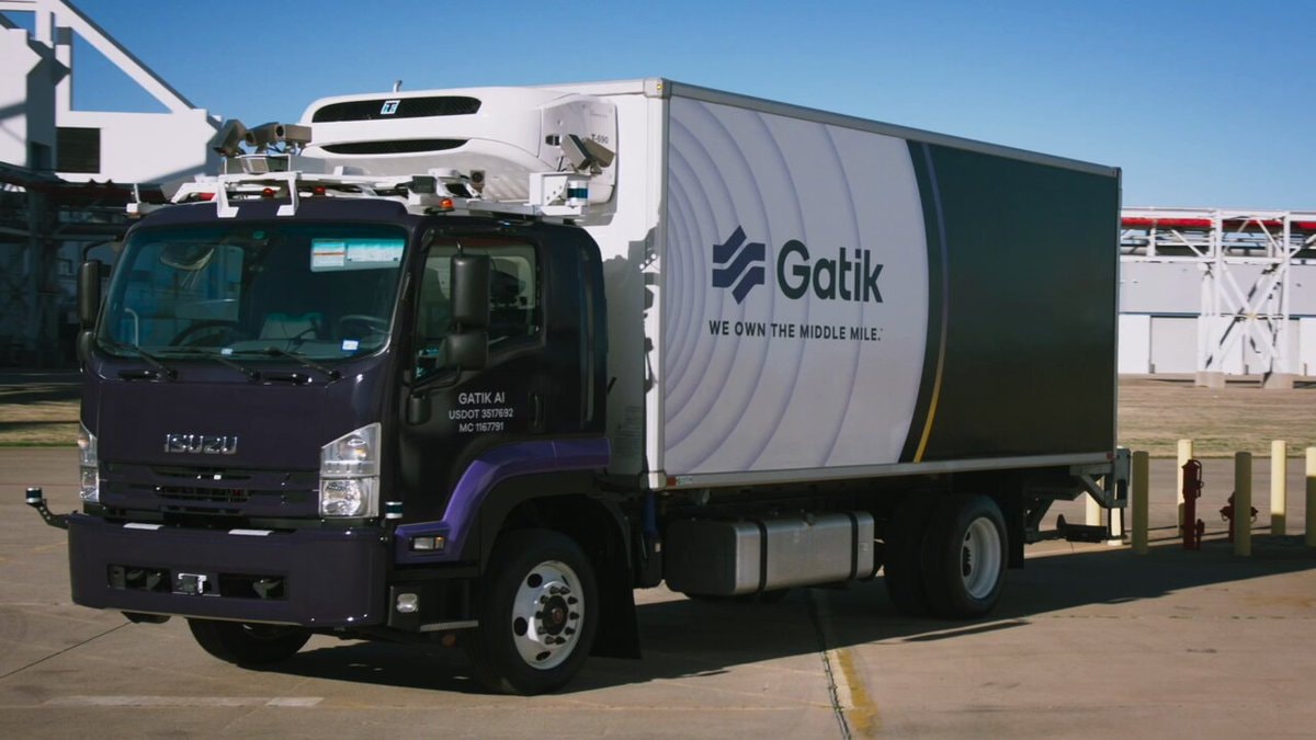 Gatik AI driverless truck USDOT 3517692 MC 1167791