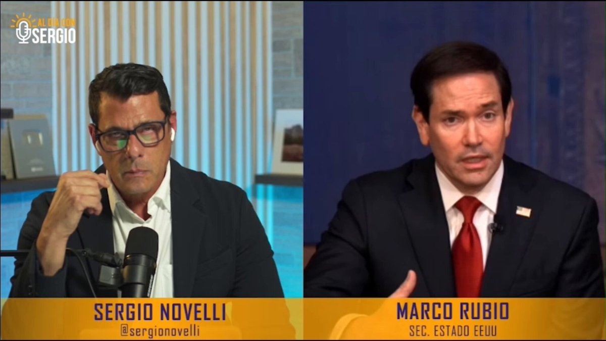 Marco Rubio on María Corina Machado