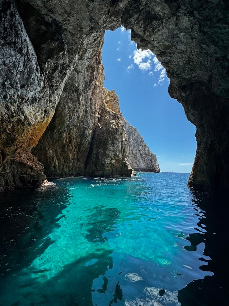 Bat Cave Corfu beach