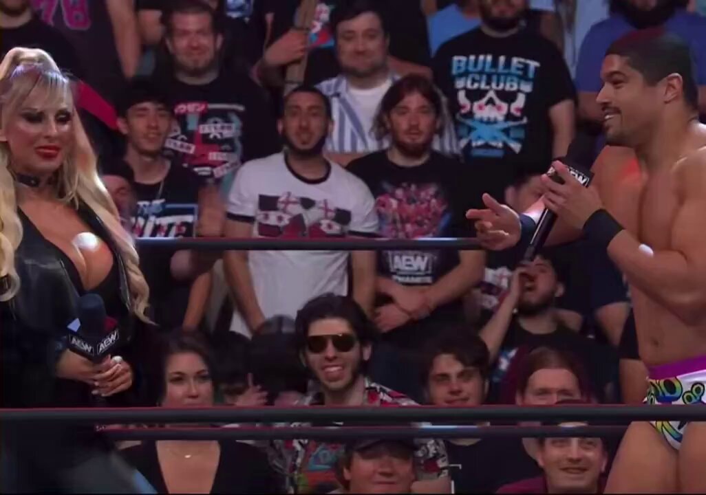 professional wrestler TV appearance