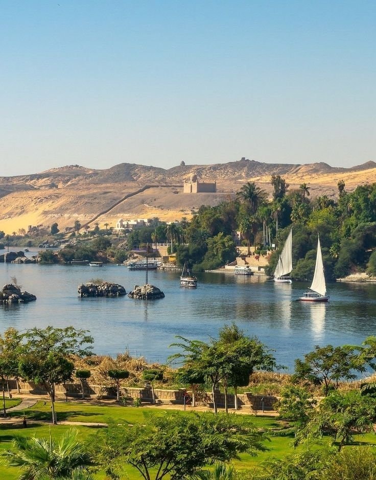 Nile river in Egypt