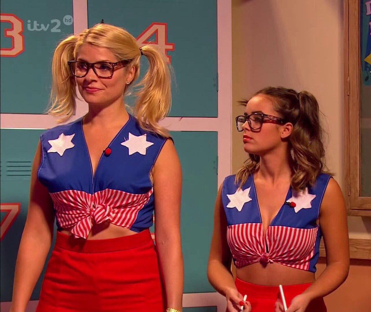 Holly Willoughby Georgia May Foote patriotic outfits