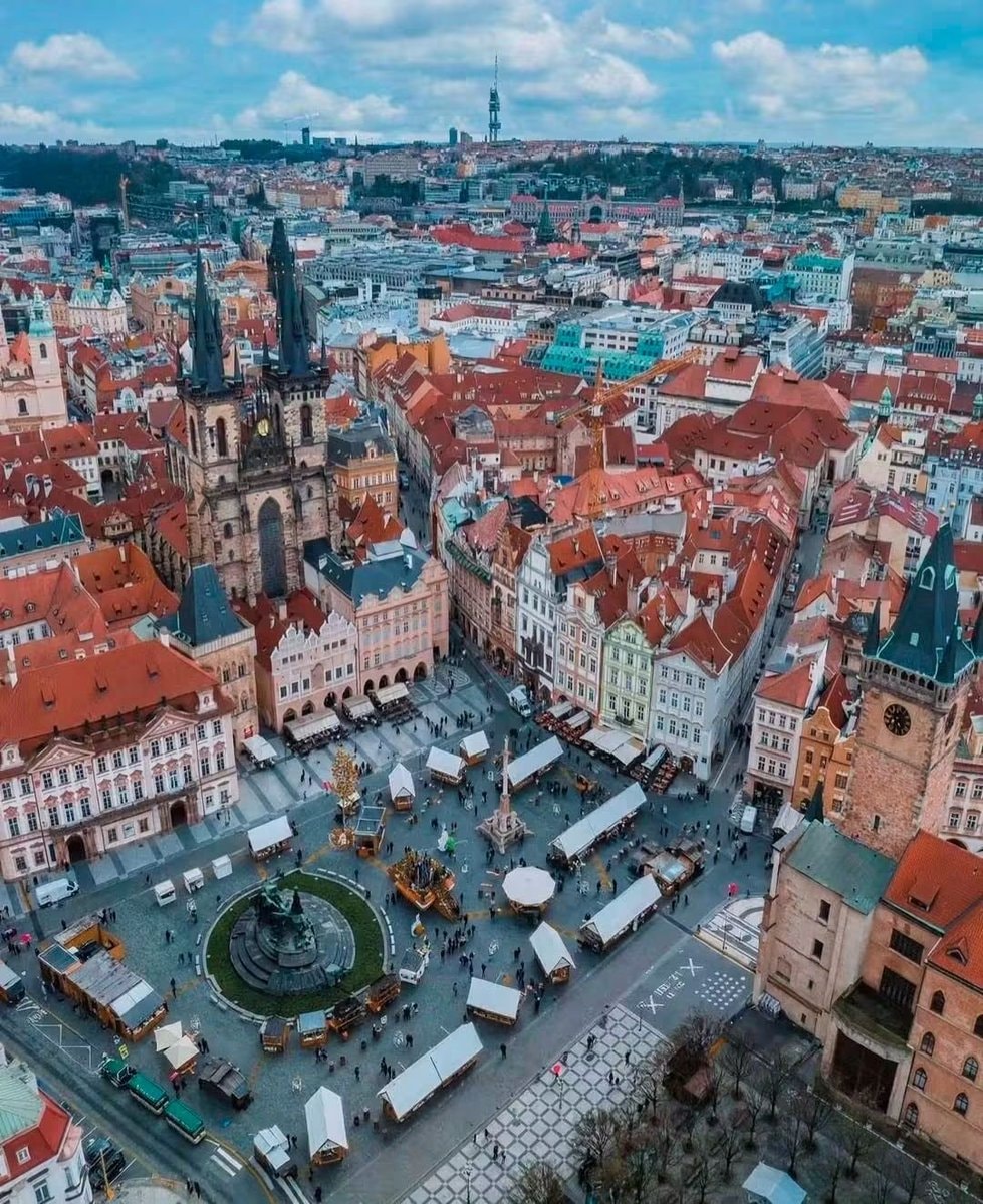Old Town Square Prague Czech Republic