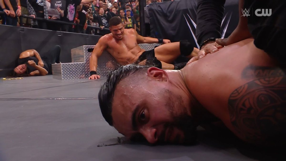 Cruz Montana restrained at NXT