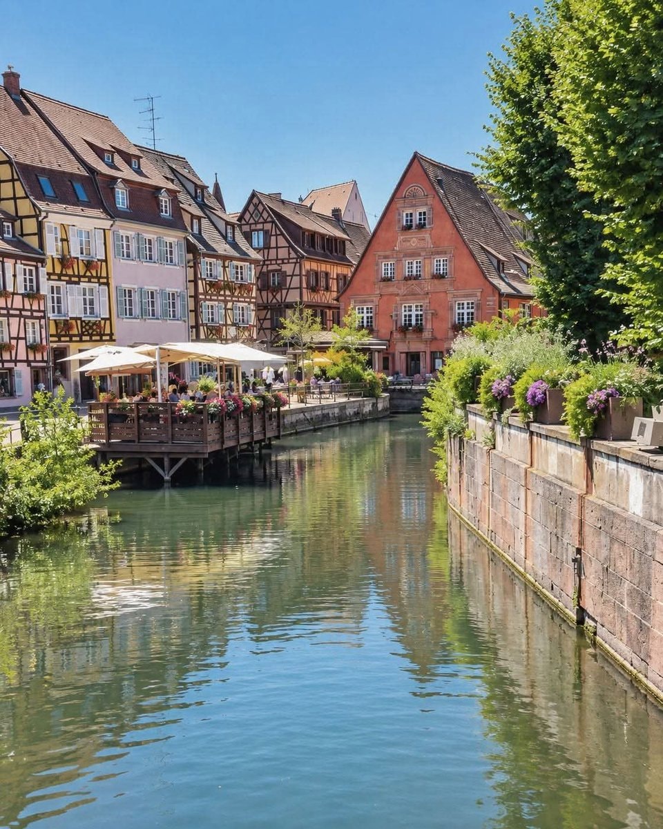 Colmar France canal