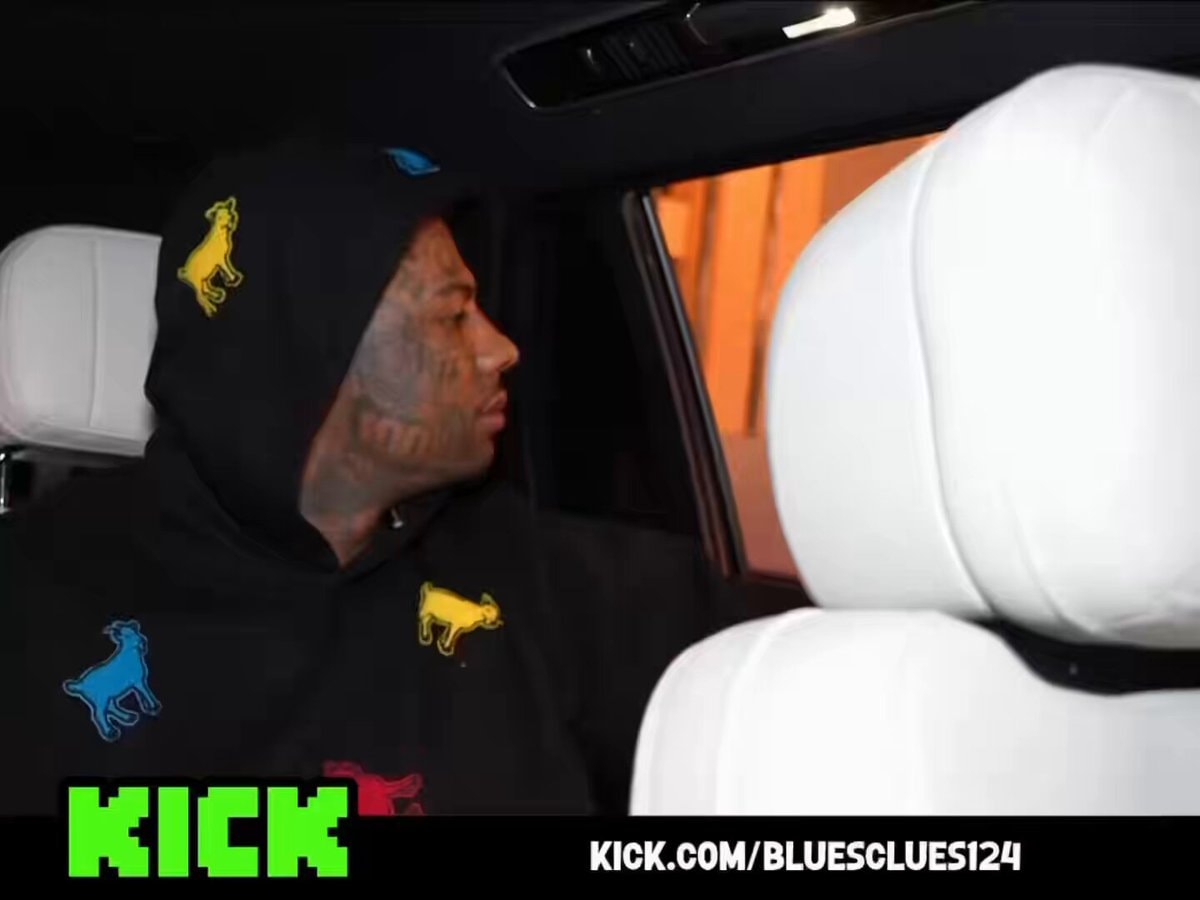 Blueface car moment