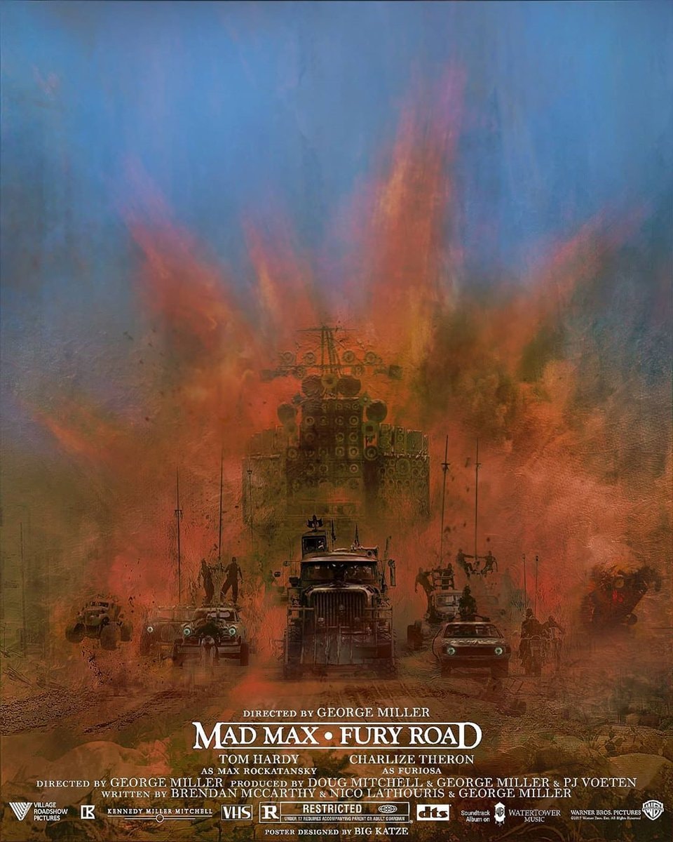 Mad Max Fury Road poster by Big Katze